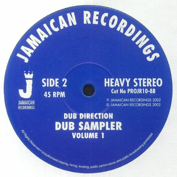 Back cover — Leroy SMART / CORNELL CAMPBELL — Dub Sampler Volume One