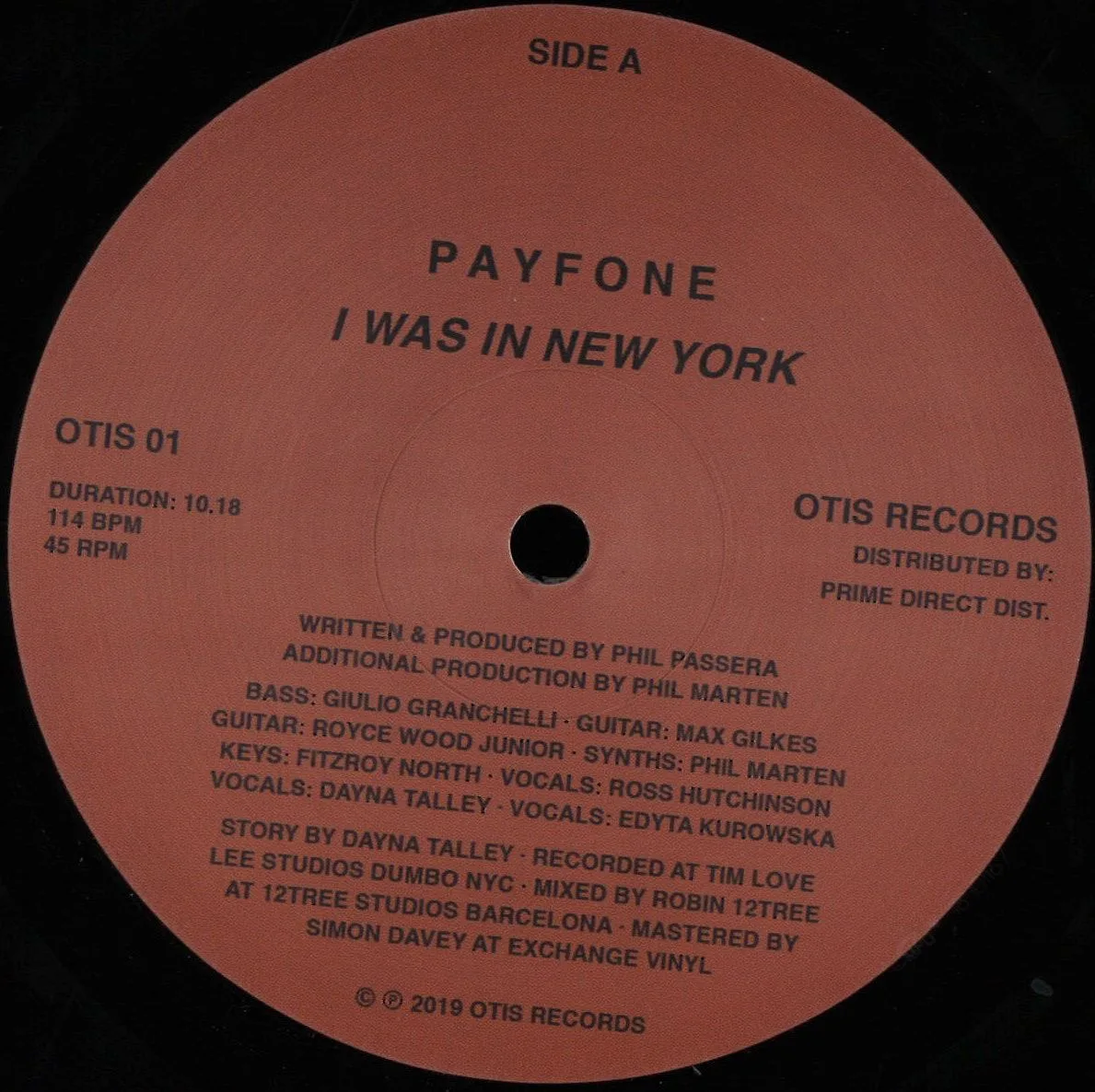 Payfone — I Was In New York / A Prayer For Maya Angelou