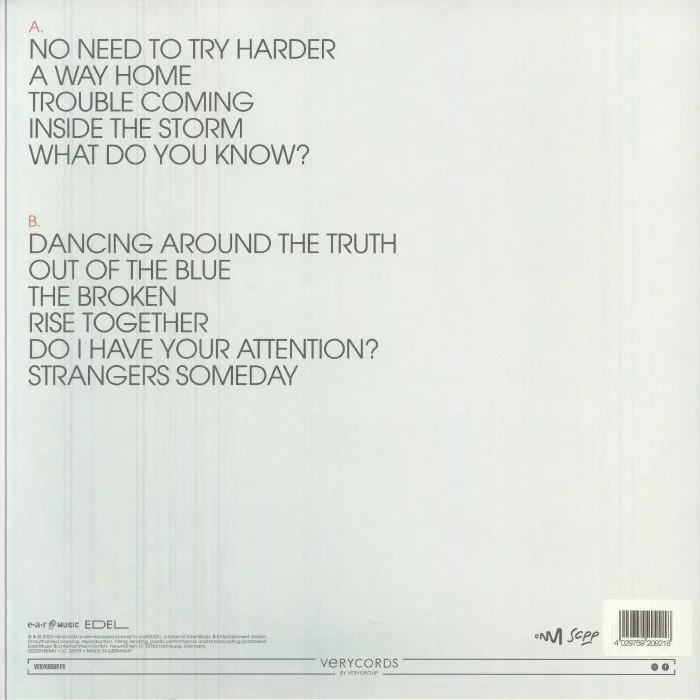 Back cover — Laura COX — Trouble Coming