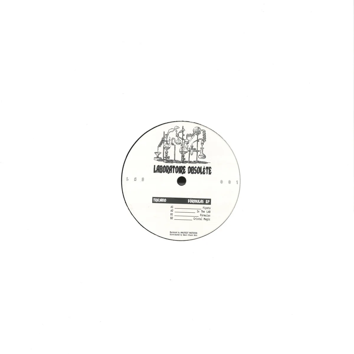 Обратная сторона обложки — Trajano — Fórmulas EP
