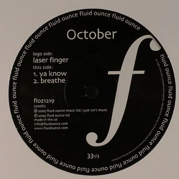 Back cover — OCTOBER — Laser Finger