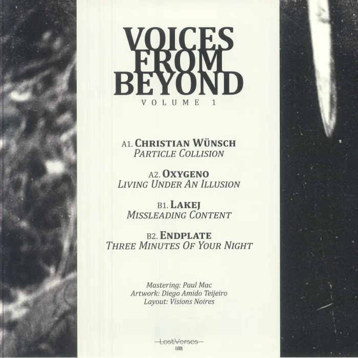 Обратная сторона обложки — Christian WUNSCH / OXYGENO / LAKEJ / ENDPLATE — Voices From Beyond Vol 1