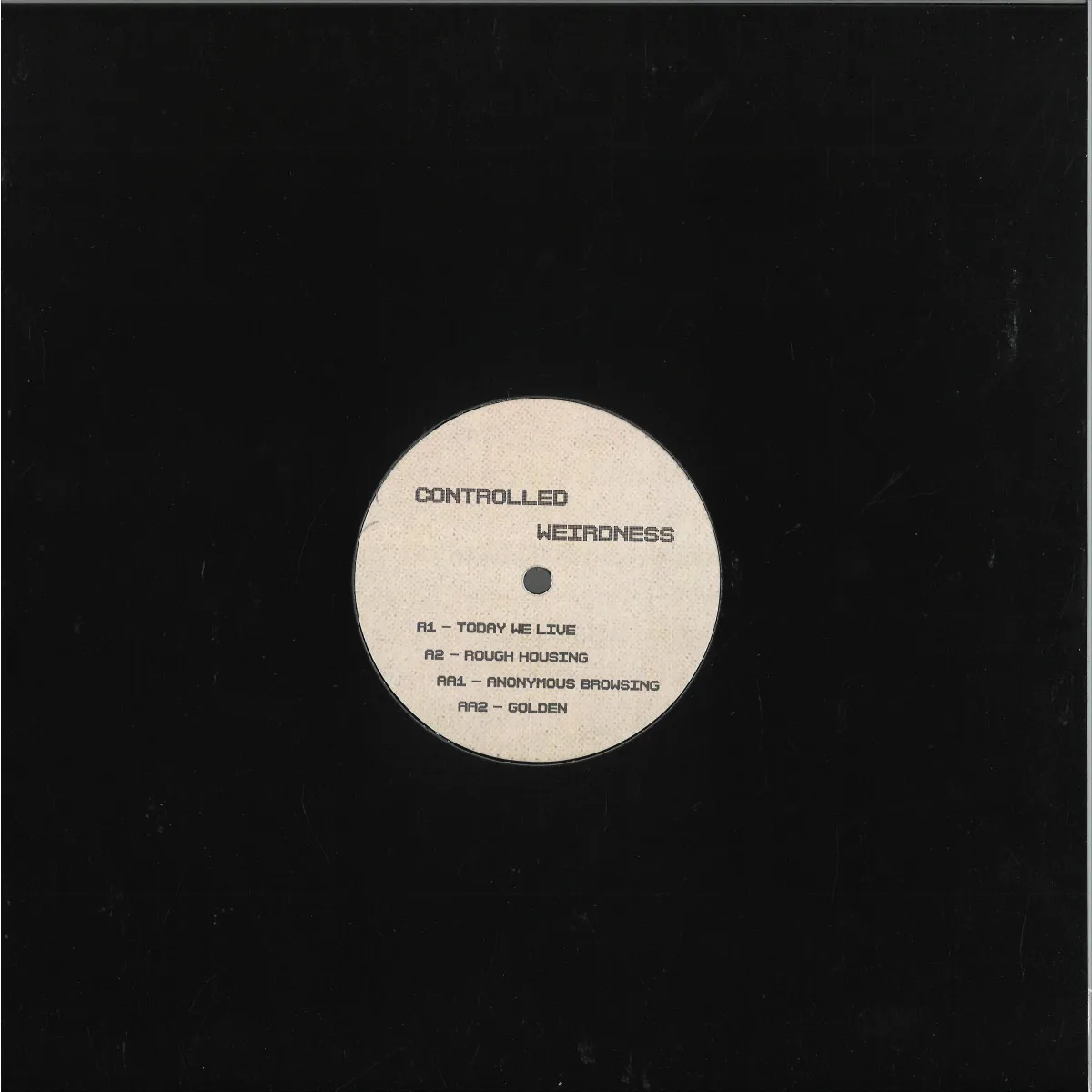 Back cover — Controlled Weirdness — Presence Unknown 002