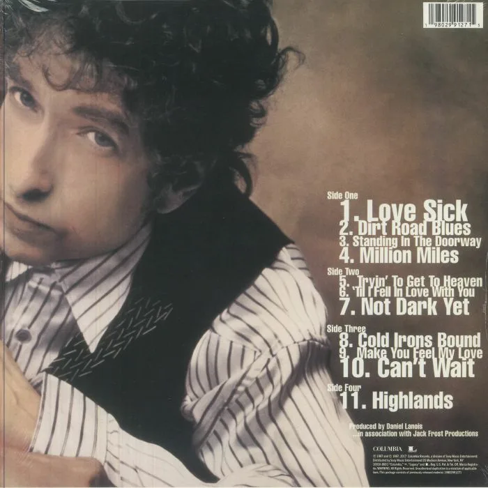 Обратная сторона обложки — Bob DYLAN — Time Out Of Mind