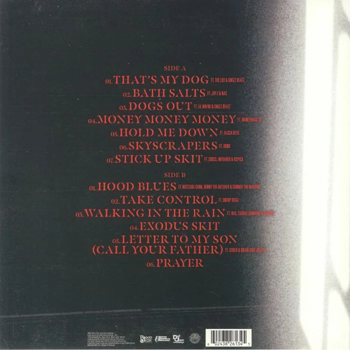Back cover — DMX — Exodus