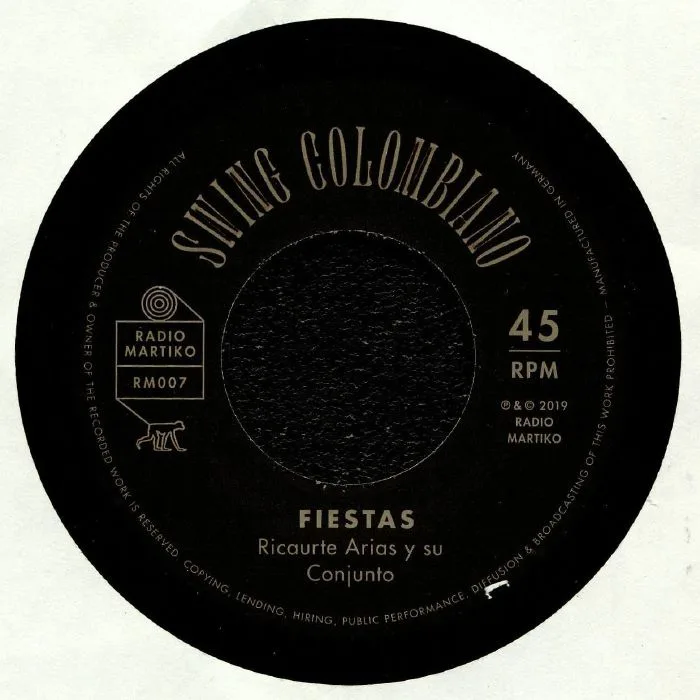 Front cover — RICAURTE ARIAS Y SU CONJUNTO / ORQUESTA PACHO GALAN — Fiestas