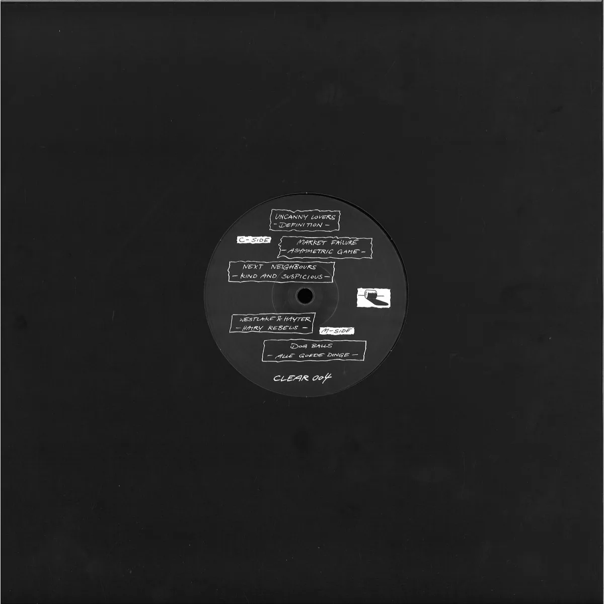 Back cover — Various — CLEAR MEMORY 004 EP