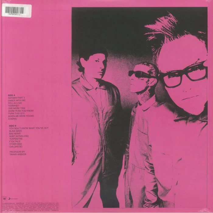 Back cover — BLINK 182 — One More Time