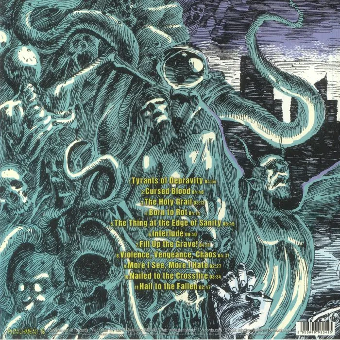 Back cover — RAZGATE — Born To Rot In Hell