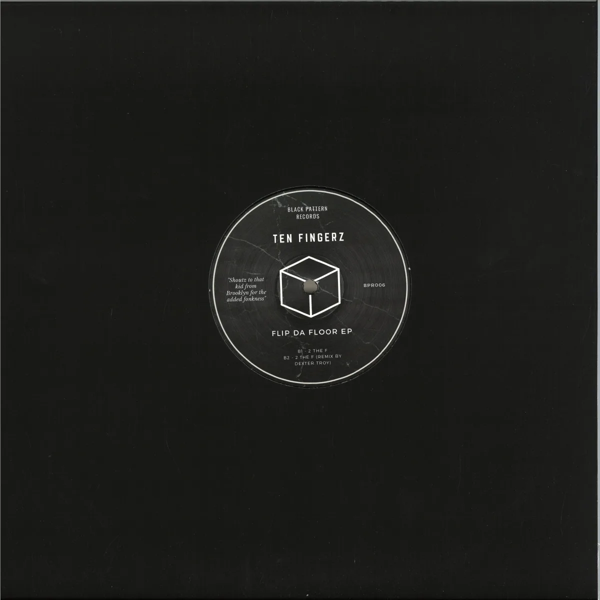 Обратная сторона обложки — Ten Fingerz — Flip Da Floor EP