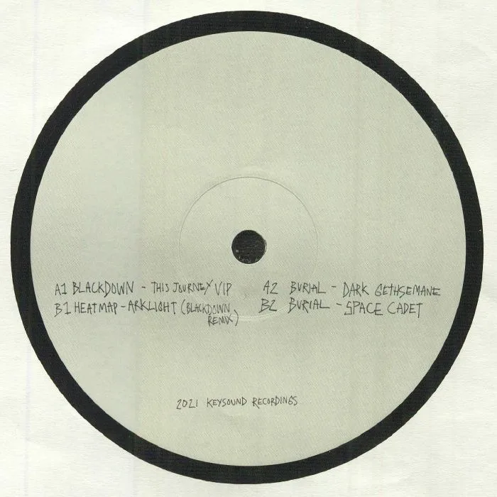 Обратная сторона обложки — BLACKDOWN / BURIAL — Shock Power Of Love EP