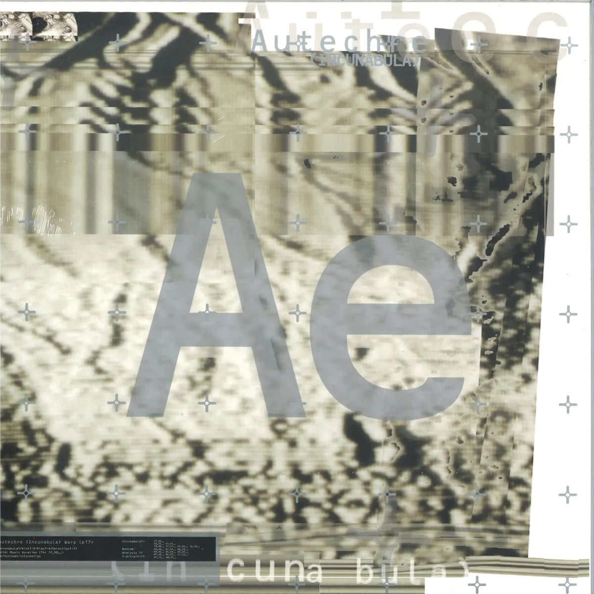 Autechre — Incunabula LP 2x12"
