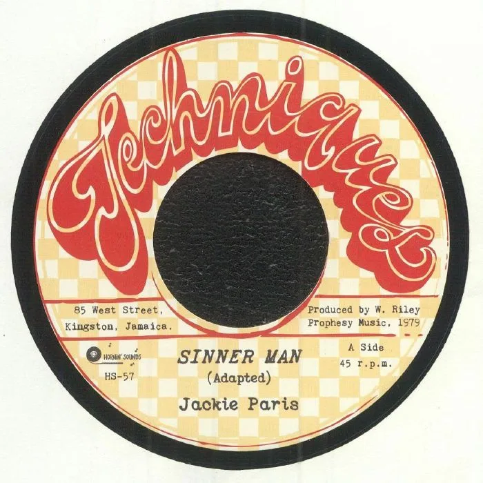 Jackie PARIS / TECHNIQUES ALL STAR — Sinner Man