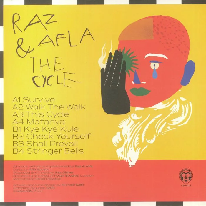Обратная сторона обложки — RAZ & AFLA — The Cycle