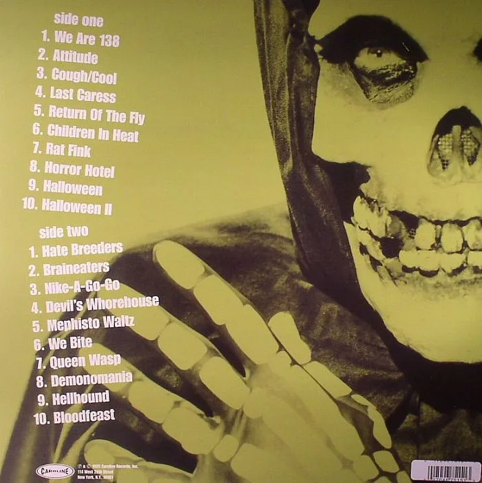 Back cover — MISFITS — Collection II