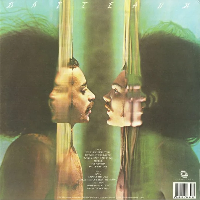 Back cover — BATTEAUX — Batteaux (reissue)