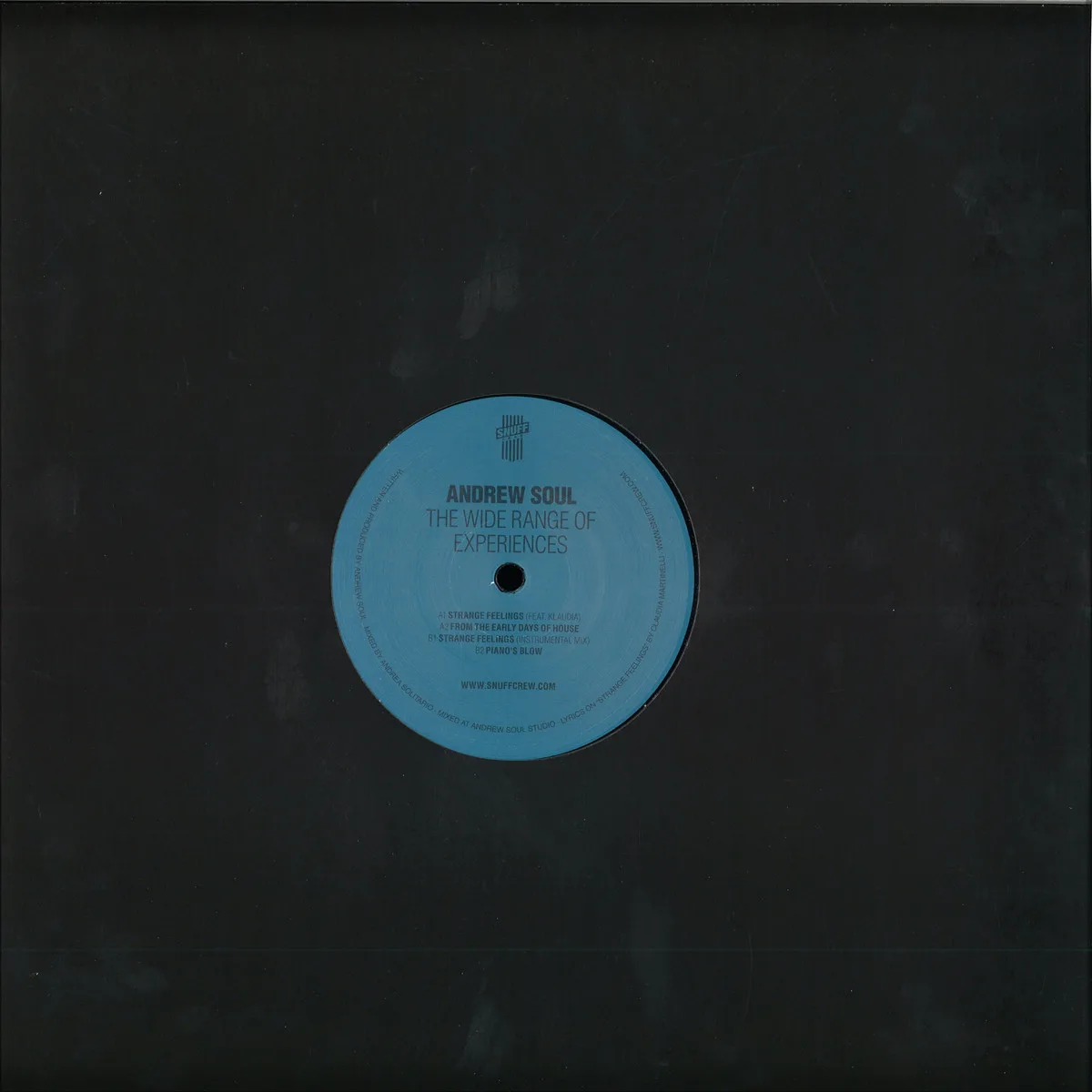 Back cover — Andrew Soul — The Wide Range Of Expirience Ep