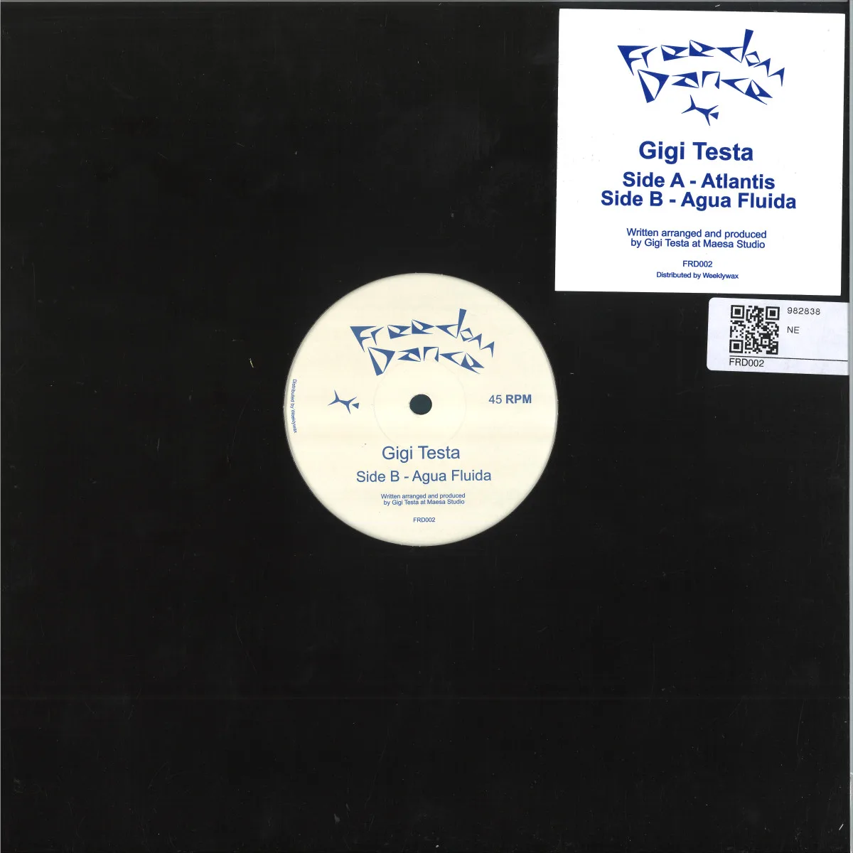 Front cover — Gigi Testa — Atlantis / Agua Fluida