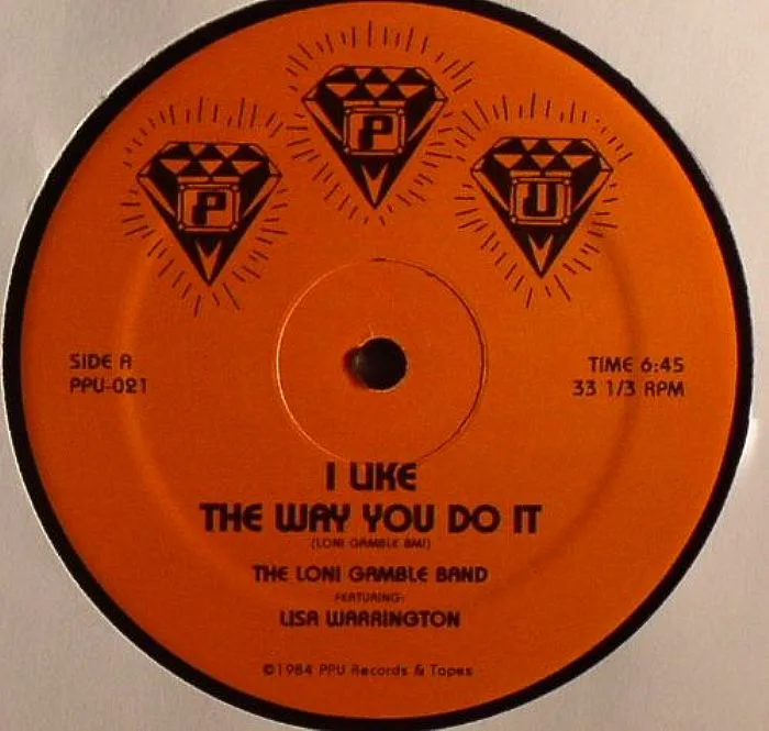 Front cover — The LONI GAMBLE BAND feat LISA WARRINGTON — I Like The Way You Do It