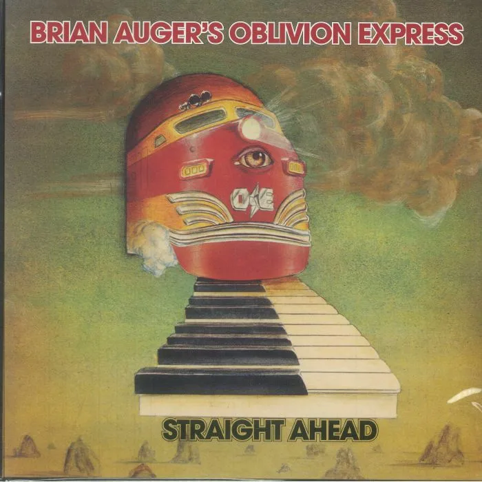 Front cover — BRIAN AUGER'S OBLIVION EXPRESS — Straight Ahead (reissue) (B-STOCK)