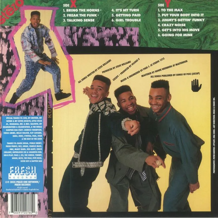 Back cover — STEZO — Crazy Noise (reisue)