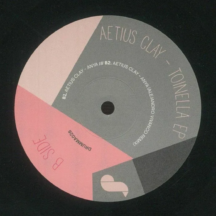 Обратная сторона обложки — Aetius CLAY — Toinella EP (B-STOCK)