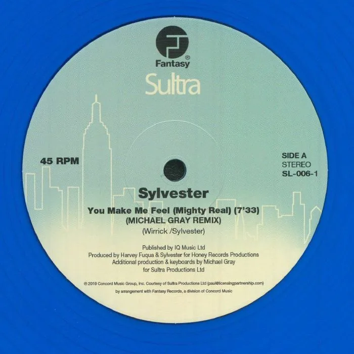Лицевая сторона обложки — SYLVESTER — You Make Me Feel (Mighty Real)