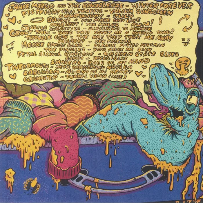 Back cover — VARIOUS — The Floor Is Lava