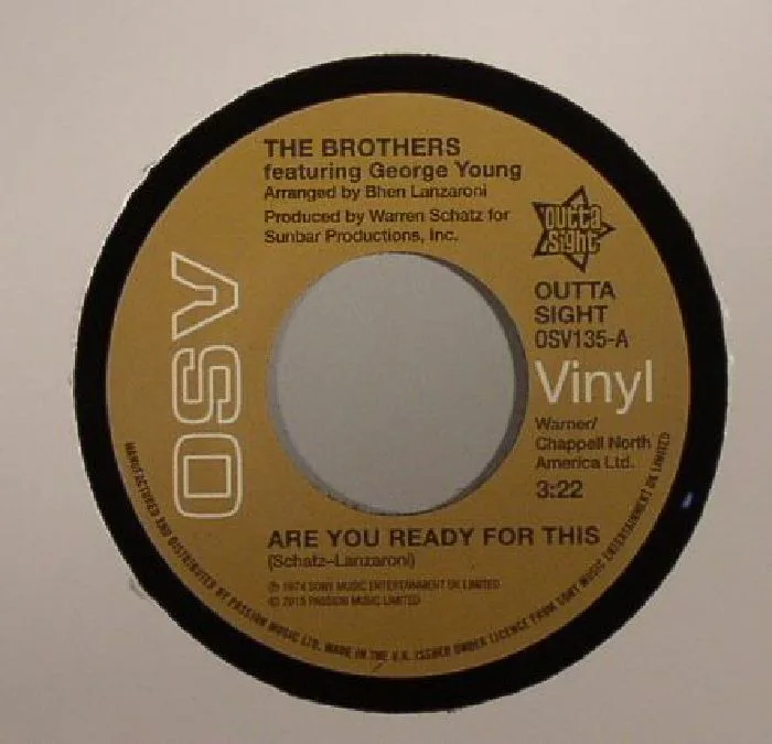 Лицевая сторона обложки — The BROTHERS / THE TRUMAINS — Are You Ready For This