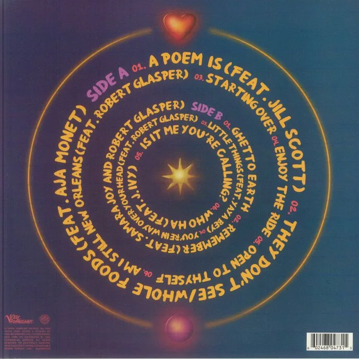 Back cover — TANK & THE BANGAS — The Heart The Mind The Soul