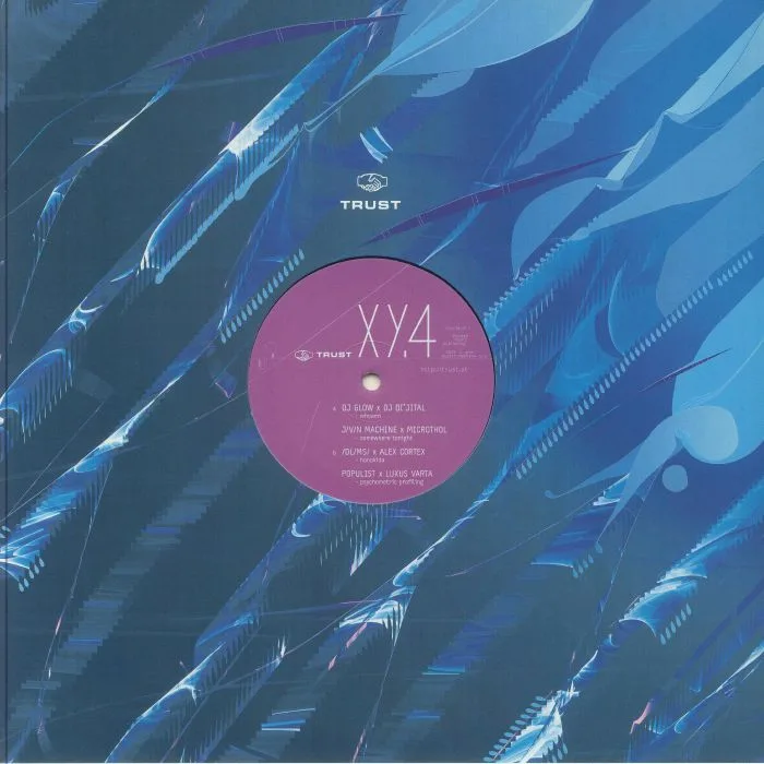 Лицевая сторона обложки — DJ DI'JITAL / MICROTHOL / ALEX CORTEX / LUXUS VARTA — TRUST XY4
