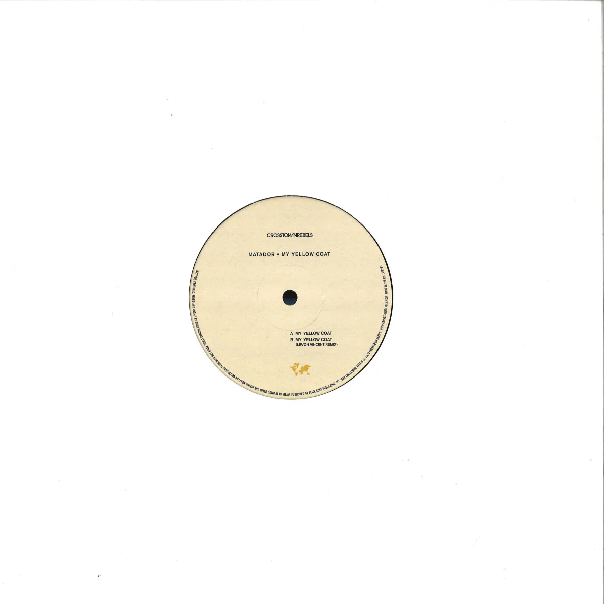 Back cover — Matador — My Yellow Coat
