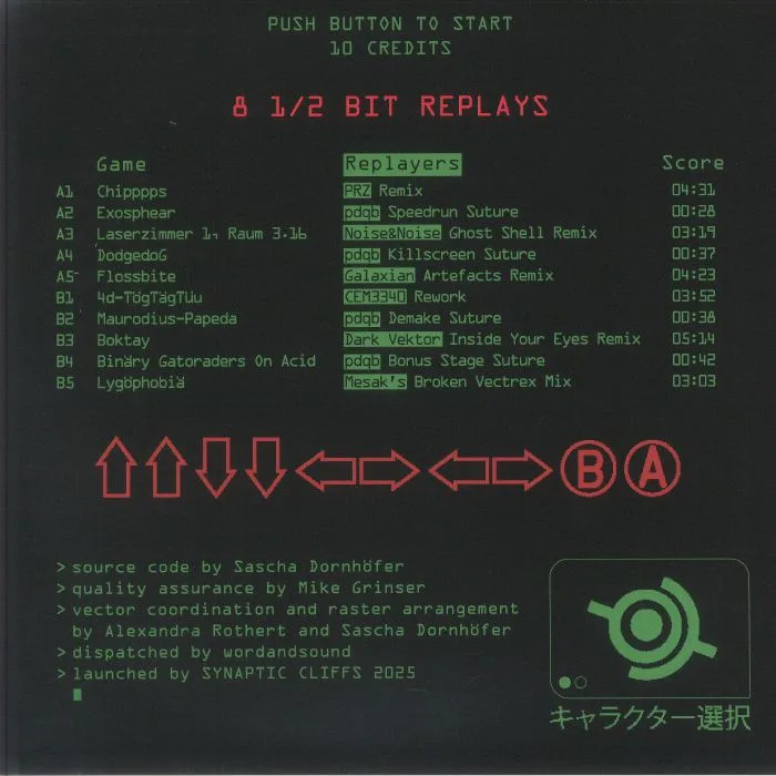 Back cover — PDQB — 8 1 / 2 Bit Replays