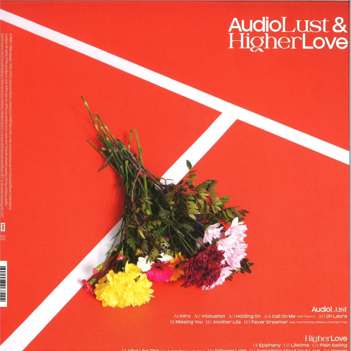 Обратная сторона обложки — Sg Lewis — AudioLust & HigherLove LP 2x12"
