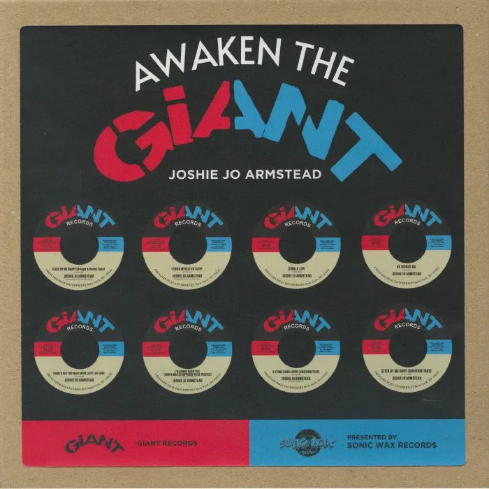 Лицевая сторона обложки — Joshie Jo ARMSTEAD — Awaken The Giant