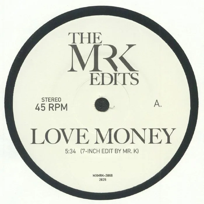 Front cover — The MR K EDITS — Love Money