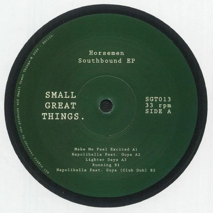Front cover — HORSEMEN — Southbound EP