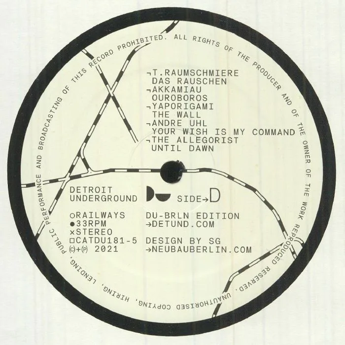 Front cover — VARIOUS — Railways Berlin Compilation