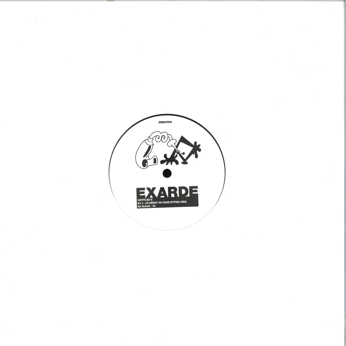 Обратная сторона обложки — Various — Untitled II (2x12")