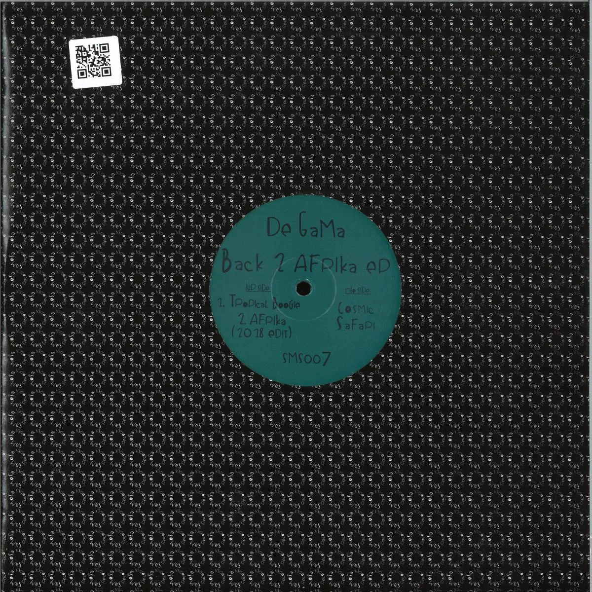 Back cover — De Gama — Back 2 Afrika EP