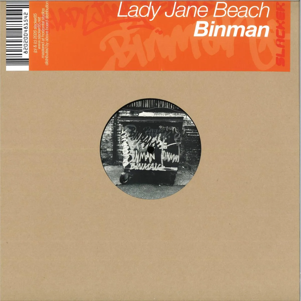 Lady Jane Beach — Binman (Incl. Zed Bias / Seth Troxler / HalfPint Remixes)