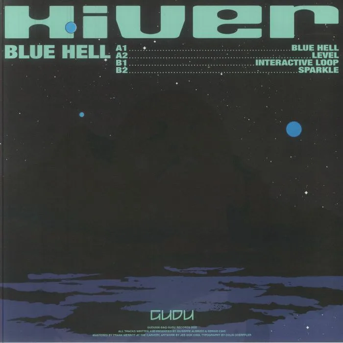 Back cover — HIVER — Blue Hell (B-STOCK)