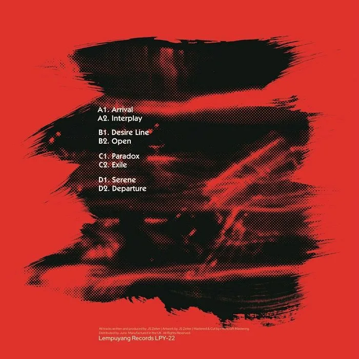 Обратная сторона обложки — JS ZEITER — Context Collapse (repress)