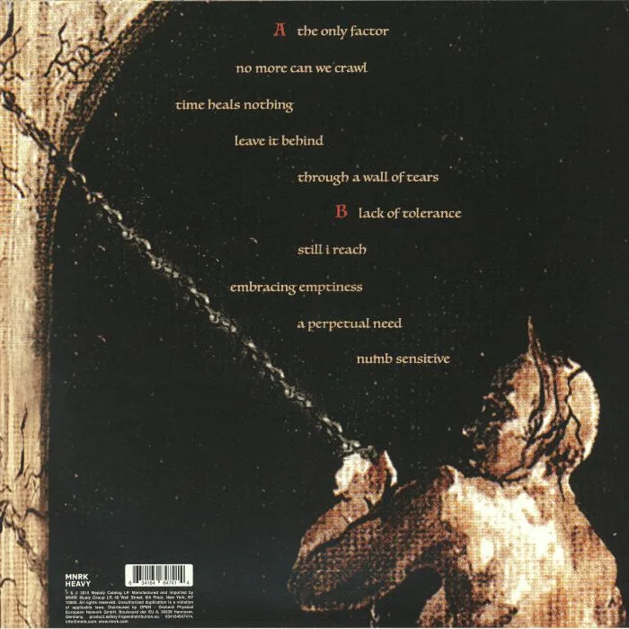 Back cover — CROWBAR — Time Heals Nothing