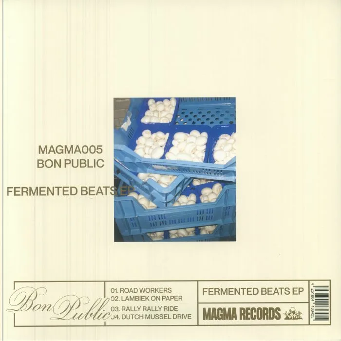 Лицевая сторона обложки — BON PUBLIC — Fermented Beats EP