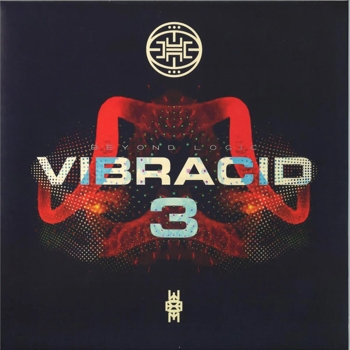 Back cover — VARIOUS — VIBRACID 3 - BEYOND LOGIC EP