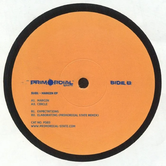 Back cover — SU01 — Margin EP