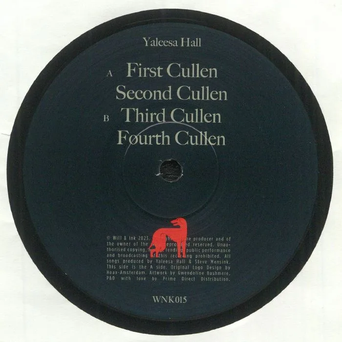 Back cover — Yaleesa HALL — Cullen