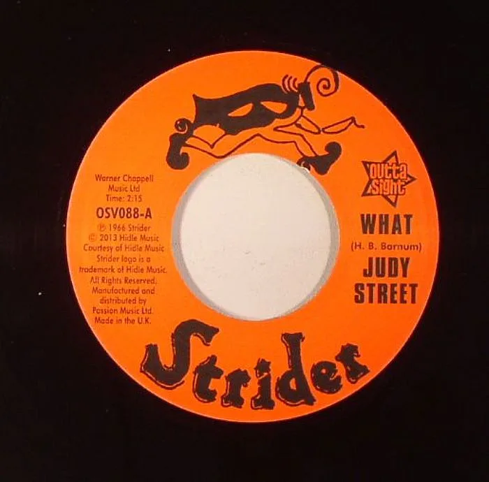 Лицевая сторона обложки — Judy STREET / TINA MASON — What