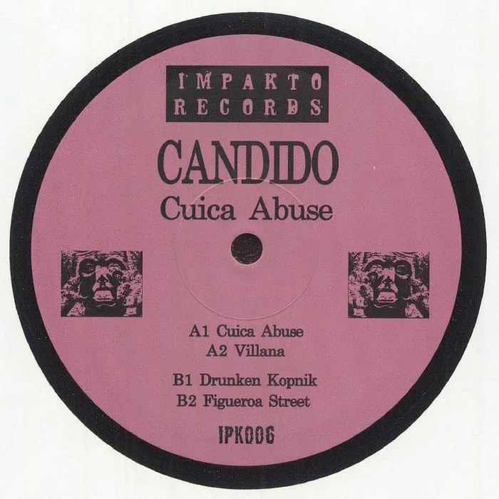 Лицевая сторона обложки — CANDIDO — Cuica Abuse